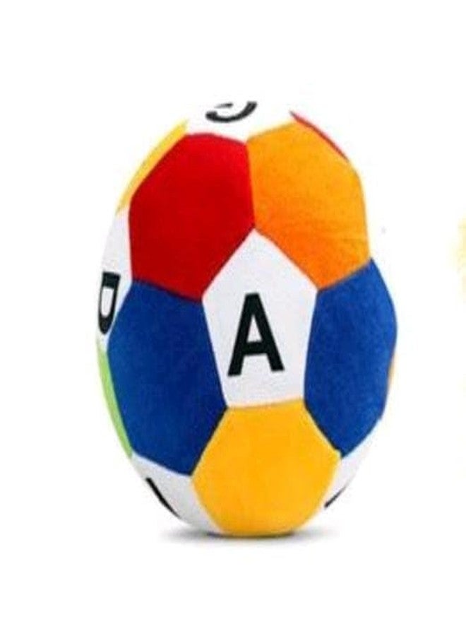 ClufRox Alphabet Ball for Babies, Alphabet Ball for Kids Soft Plush Toy- 20 cm,one Piece - Image 1